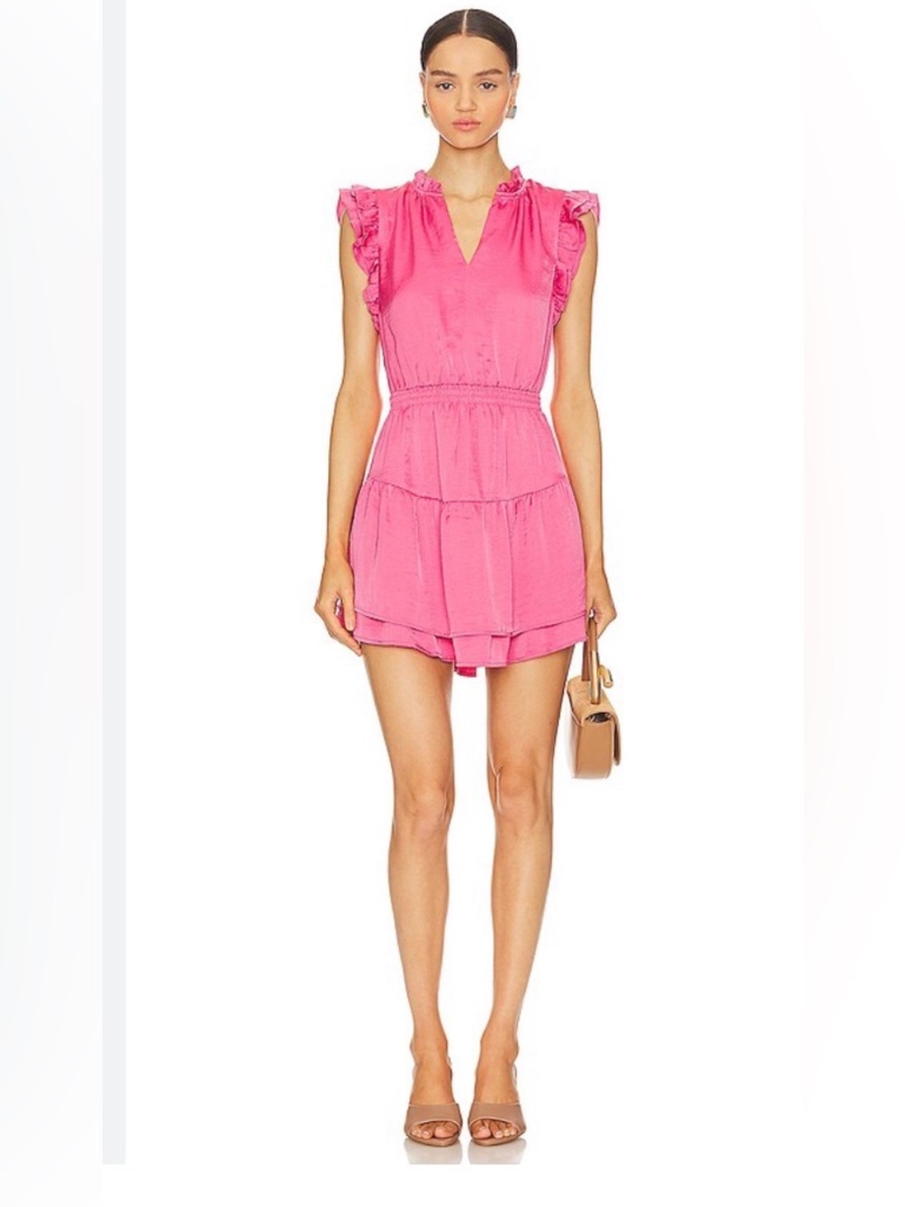 Steve Madden Prairie Dreams Dress hot pink size medium new with tags